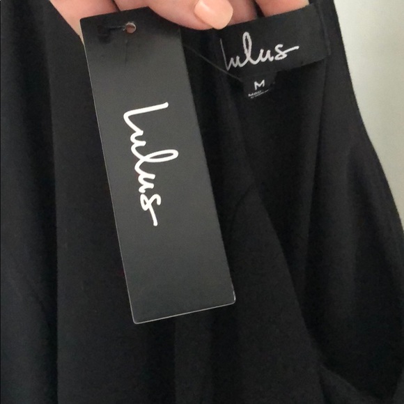 Lulus Skyline Views Black Fringe Halter Dress - Picture 3 of 8